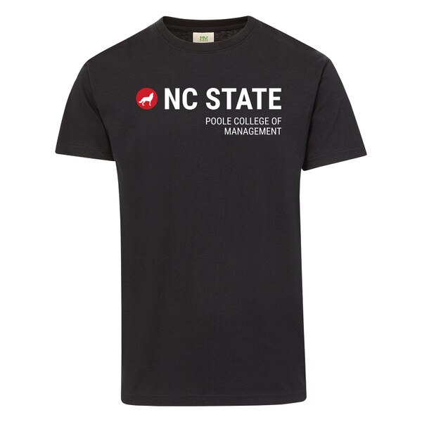 Black Short Sleeve Tee - NC State P